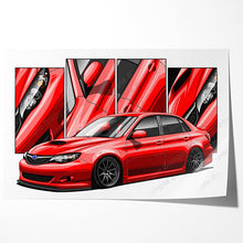 Load image into Gallery viewer, Subaru WRX Impreza 2008-2010 Narrow Body Stink Eye Sedan #200 - #208
