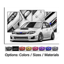 Load image into Gallery viewer, Subaru WRX Impreza 2011-2014 STI Stink Eye Wagon #137 - #145
