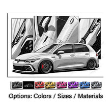 Load image into Gallery viewer, Volkswagen Golf MK8 Pre-face #102- #110

