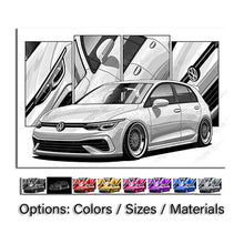 Load image into Gallery viewer, Volkswagen Golf MK8.5 Facelift #138- #146
