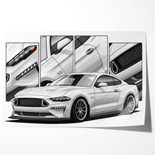 Load image into Gallery viewer, Ford Mustang 6th Gen S550 2018 2019 2020 2021 2022 2023 Facelift #238 - #246
