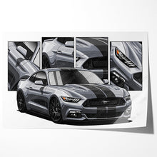 Load image into Gallery viewer, Ford Mustang 6th Gen 2015 2016 2017 Pre-face #101- #109
