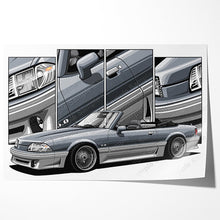 Load image into Gallery viewer, Ford Mustang 3rd Gen Fox Body Aero Nose Convertible 1987 1988 1989 1990 1991 1992 1993 #037- #045
