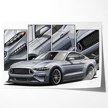 Load image into Gallery viewer, Ford Mustang 6th Gen S550 2018 2019 2020 2021 2022 2023 Facelift #238 - #246
