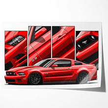 Load image into Gallery viewer, Ford Mustang 5th Gen 2013 2014 Second Facelift #211- #219

