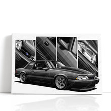 Load image into Gallery viewer, Ford Mustang 3rd Gen Fox Body Aero Nose Notchback 1987 1988 1989 1990 1991 1992 1993 #164- #172
