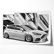 Load image into Gallery viewer, Ford Focus RS 2016 2017 2018 #155-#163
