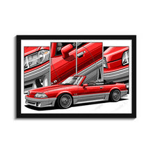 Load image into Gallery viewer, Ford Mustang 3rd Gen Fox Body Aero Nose Convertible 1987 1988 1989 1990 1991 1992 1993 #037- #045
