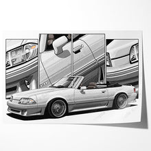 Load image into Gallery viewer, Ford Mustang 3rd Gen Fox Body Aero Nose Convertible 1987 1988 1989 1990 1991 1992 1993 #037- #045
