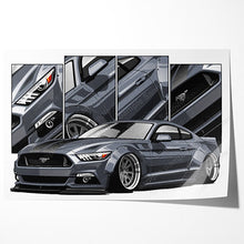 Load image into Gallery viewer, Ford Mustang 6th Gen 2015 2016 2017 Pre-face #019- #027
