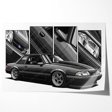 Load image into Gallery viewer, Ford Mustang 3rd Gen Fox Body Aero Nose Notchback 1987 1988 1989 1990 1991 1992 1993 #164- #172
