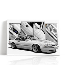 Load image into Gallery viewer, Ford Mustang 3rd Gen Fox Body Aero Nose Notchback 1987 1988 1989 1990 1991 1992 1993 #164- #172
