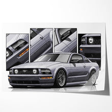 Load image into Gallery viewer, Ford Mustang 5th Gen 2005 2006 2007 2008 2009 Pre-face #110- #118
