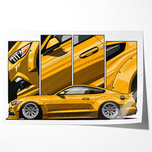 Load image into Gallery viewer, Ford Mustang 6th Gen 2015 2016 2017 Pre-face #010- #018
