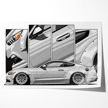 Load image into Gallery viewer, Ford Mustang 6th Gen 2015 2016 2017 Pre-face #010- #018
