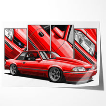 Load image into Gallery viewer, Ford Mustang 3rd Gen Fox Body Aero Nose Notchback 1987 1988 1989 1990 1991 1992 1993 #164- #172
