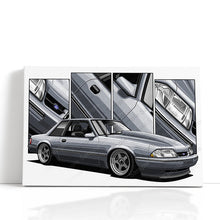 Load image into Gallery viewer, Ford Mustang 3rd Gen Fox Body Aero Nose Notchback 1987 1988 1989 1990 1991 1992 1993 #164- #172
