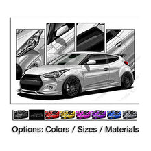 Load image into Gallery viewer, Hyundai Veloster #019- #027
