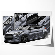 Load image into Gallery viewer, Hyundai Veloster #019- #027
