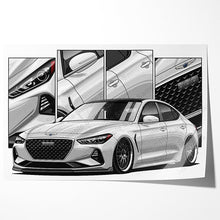 Load image into Gallery viewer, Hyundai Genesis G70 Sedan #037- #045
