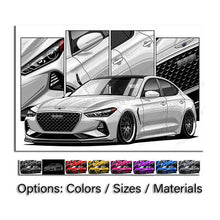 Load image into Gallery viewer, Hyundai Genesis G70 Sedan #037- #045
