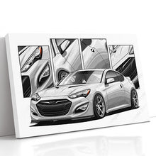 Load image into Gallery viewer, Hyundai Genesis Facelift #010- #018
