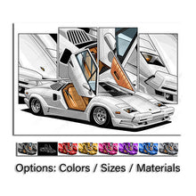 Load image into Gallery viewer, Lamborghini Countach #046- #054
