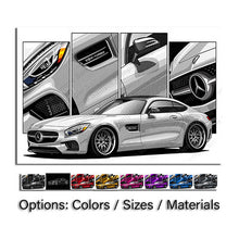 Load image into Gallery viewer, Mercedes AMG GT R 1st Gen #036- #044
