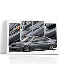 Load image into Gallery viewer, Honda Civic 07th Gen Coupe 2001 - 2003 Pre-face #055 - #063
