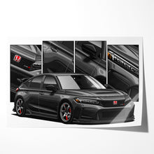 Load image into Gallery viewer, Honda Civic 11th Gen Hatchback 2023 - 2026 Type R #616 - #624
