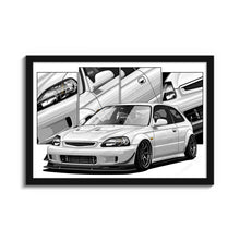 Load image into Gallery viewer, Honda Civic 06th Gen Hatchback 1999 - 2000 Type R #625-633
