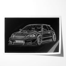 Load image into Gallery viewer, Honda Civic 06th Gen Hatchback 1999 - 2000 Type R #625-633
