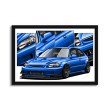 Load image into Gallery viewer, Honda Civic 06th Gen Hatchback 1999 - 2000 Type R #625-633
