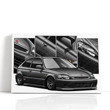 Load image into Gallery viewer, Honda Civic 06th Gen Hatchback 1999 - 2000 Type R #643-#651
