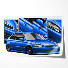 Load image into Gallery viewer, Honda Civic 06th Gen Hatchback 1999 - 2000 Type R #643-#651
