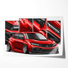 Load image into Gallery viewer, Honda Civic 2017-2021 10th Gen FK8 Type R #670- #678
