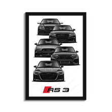 Load image into Gallery viewer, Audi RS3 Generations A3 S3 RS3
