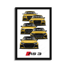 Load image into Gallery viewer, Audi RS3 Generations A3 S3 RS3
