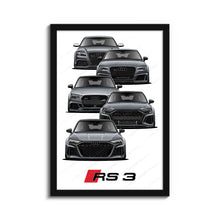 Load image into Gallery viewer, Audi RS3 Generations A3 S3 RS3

