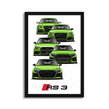 Load image into Gallery viewer, Audi RS3 Generations A3 S3 RS3
