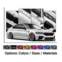 Load image into Gallery viewer, BMW 5 Series M5 F90 2021-2023 Facelift LCI (A) #713 - #721
