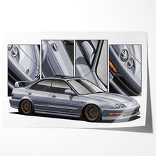 Load image into Gallery viewer, Acura Integra 3rd Gen USDM DB Sedan 1994 - 2001  #129 - #137
