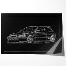 Load image into Gallery viewer, Honda Civic 06th Gen Hatchback 1996 - 2000 EK #463 - #471
