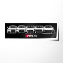 Load image into Gallery viewer, Audi RS3 Generations A3 S3 RS3
