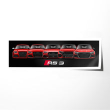 Load image into Gallery viewer, Audi RS3 Generations A3 S3 RS3
