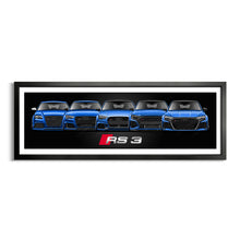 Load image into Gallery viewer, Audi RS3 Generations A3 S3 RS3
