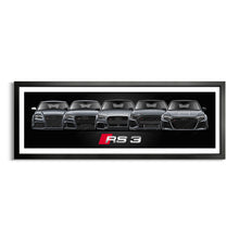 Load image into Gallery viewer, Audi RS3 Generations A3 S3 RS3
