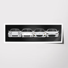 Load image into Gallery viewer, Mazda Miata Generations NA NB NC1 NC2 ND #809
