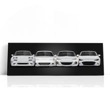 Load image into Gallery viewer, Mazda Miata Generations NA NB NC1 NC2 ND #809
