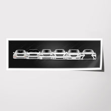Load image into Gallery viewer, Lexus LS Generations #818
